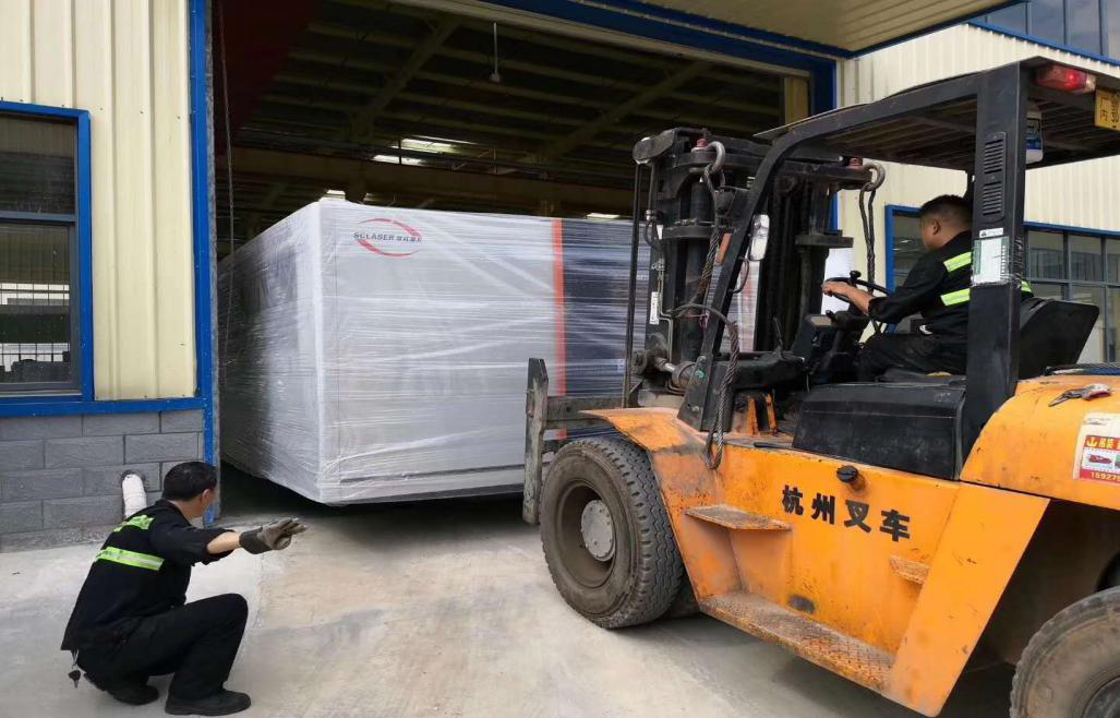 雙成12000W光纖激光切割機(jī)交付馳田金剛汽車(圖4)