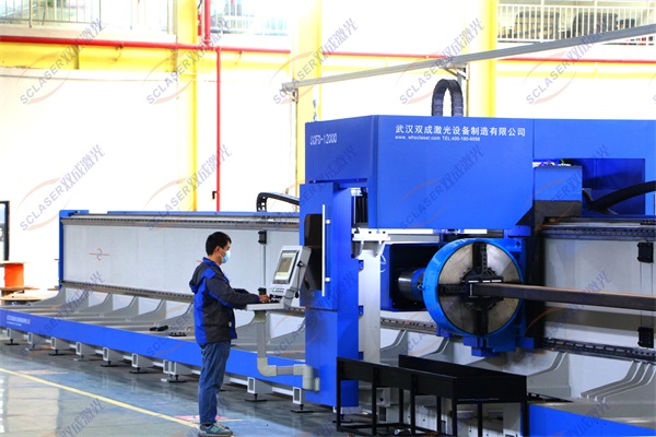 雙成激光丨重型側(cè)掛式激光切管機“震撼來襲”重新定義重型管材切割(圖6)